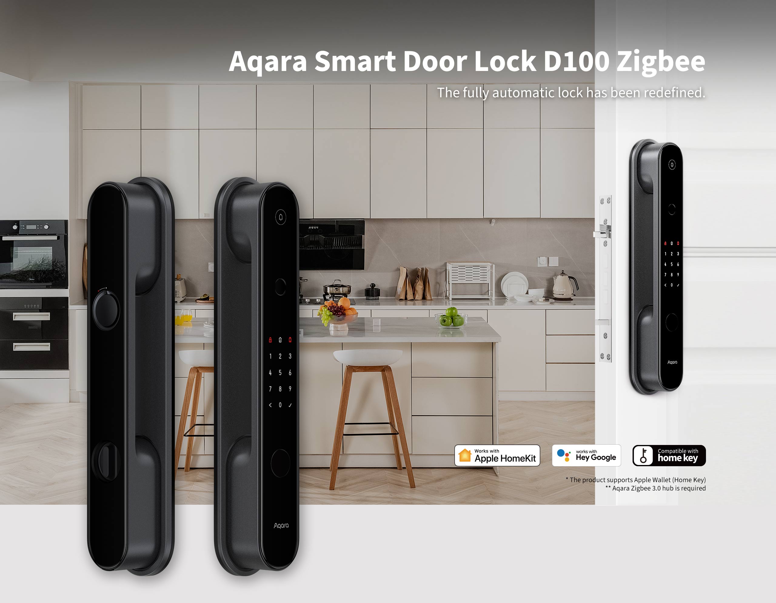 AQARA Smart Door Lock D100 AD012GLB01 AQARA Smart Door Lock D100 AD012GLB01
